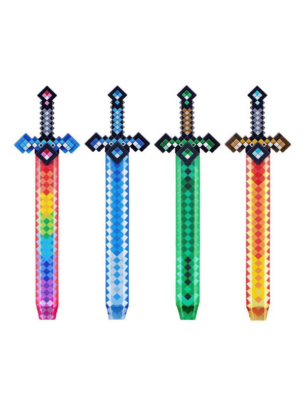 X shot Pixel Sword - assorted
