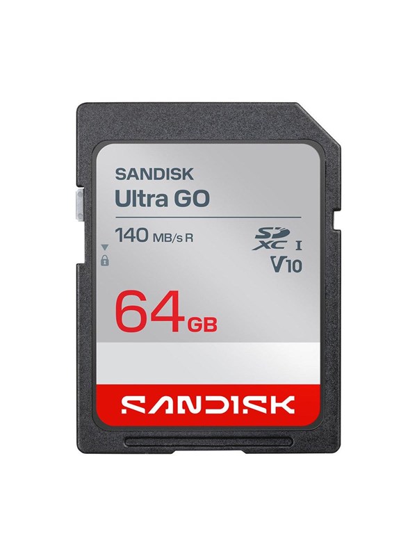 SANDISK Ultra GO SD - 190MB/s - 64GB