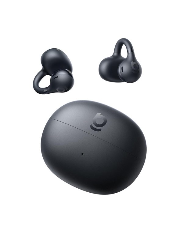 Baseus OWS Bass BC1 Earphones with Clip - Black