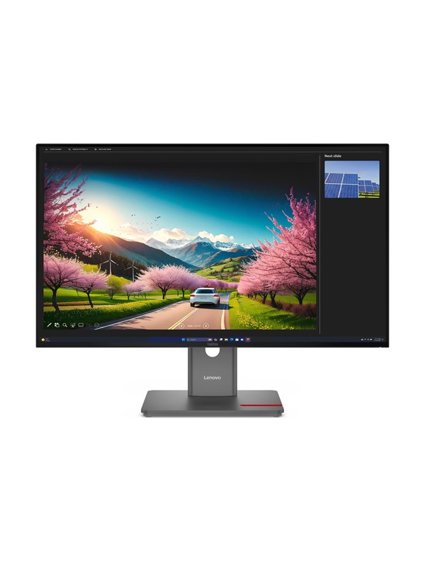 32" Lenovo ThinkVision P32UD-40 - 3840x2160 (4K) - 120Hz - IPS - 140W USB-C - KVM switch