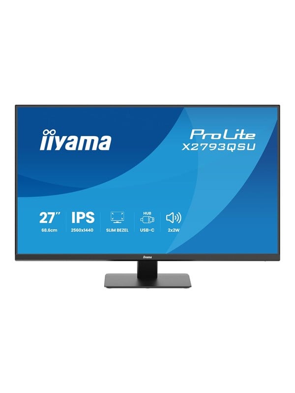 27" iiyama ProLite X2793QSU - 2560x1440 (QHD) - 75Hz - IPS