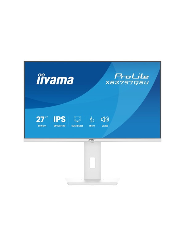 27" iiyama ProLite XB2797QSU - 2560x1440 (QHD) - 75Hz - IPS - 4.5W USB-C