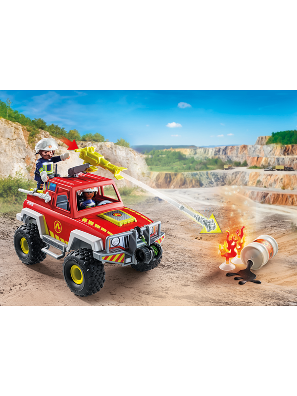 Playmobil Palontorjunta-auto