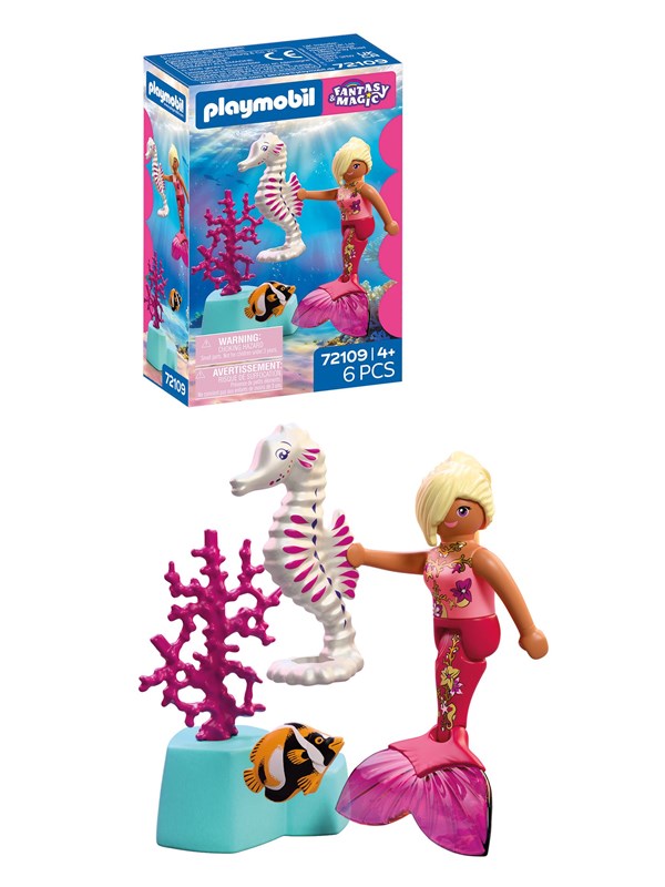 Playmobil Merenneito merihevosen kanssa