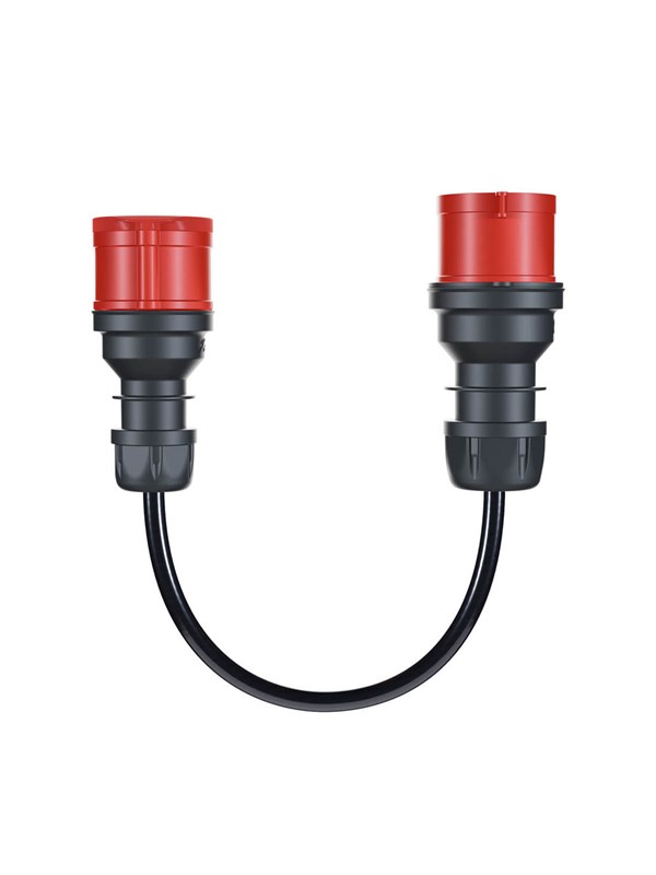 go-e Gemini Flex 11 kW -sovitin punaiseen CEE 32A