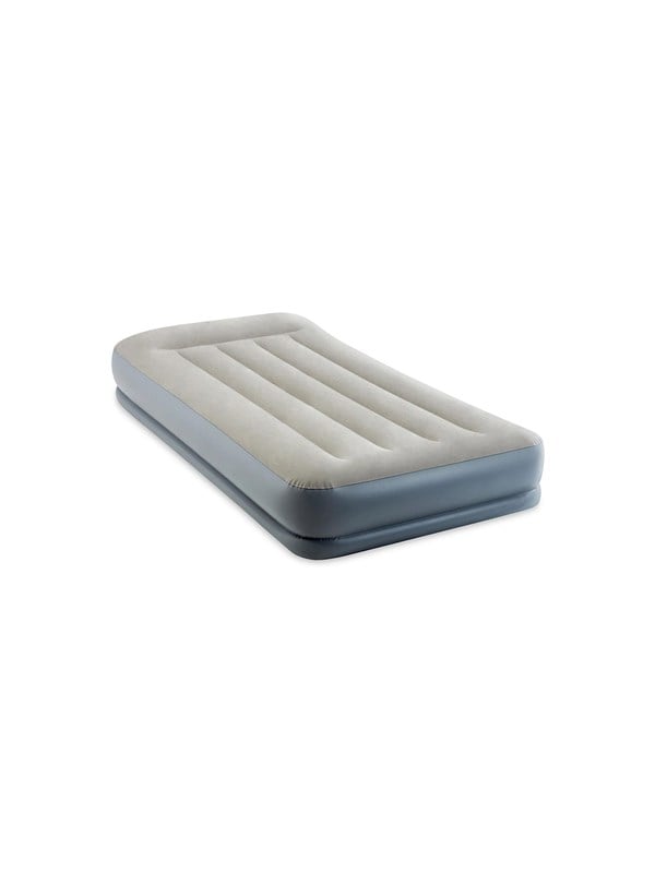 Intex Twin Pillow Rest Mid-Rise Airbed W/ Fiber-Tech Rp