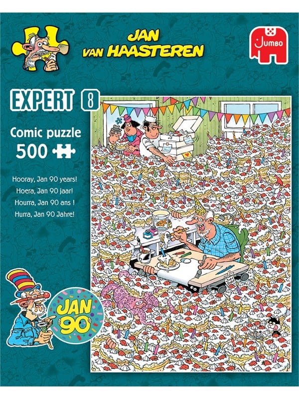 Jan van Haasteren Expert 8 Hooray Jan 90 Years! (500)