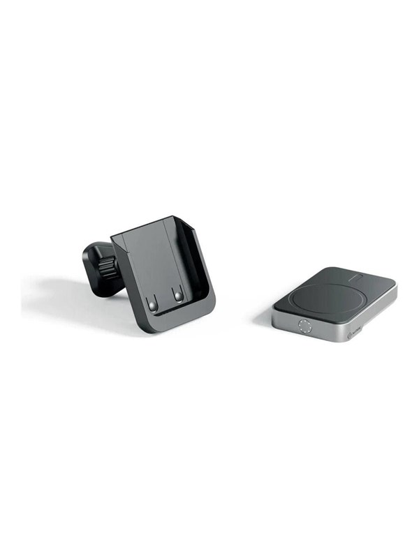 ALOGIC Matrix+ Universal Wireless Car Charger with 5000mAH Wireless Magnetic Power Bank and Air Vent Mount