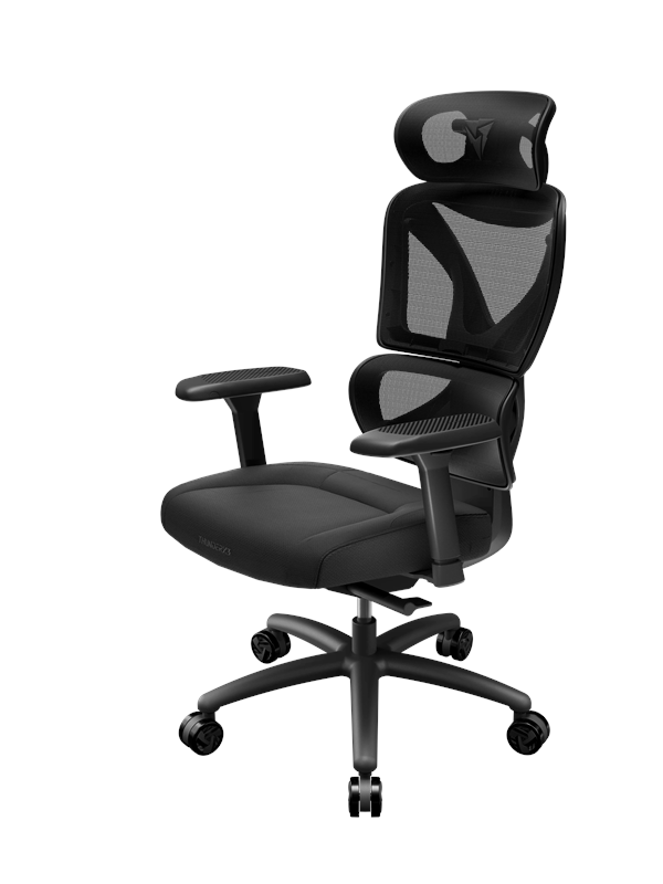 TX3 XTC Cushion Office chair - Musta - Mesh - Jopa 120 kg