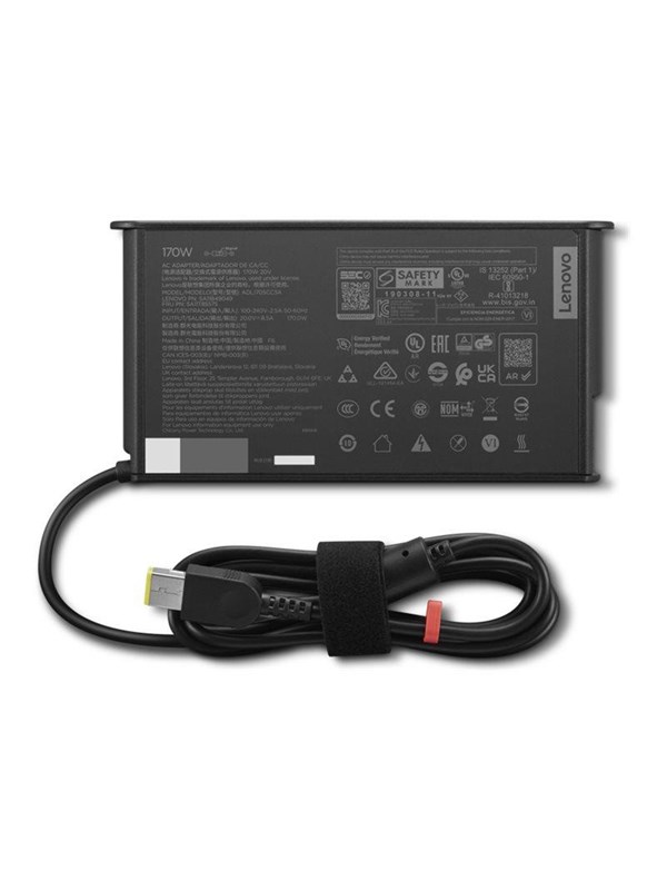 Lenovo ThinkStation - power adapter - slim slim tip - 170 Watt