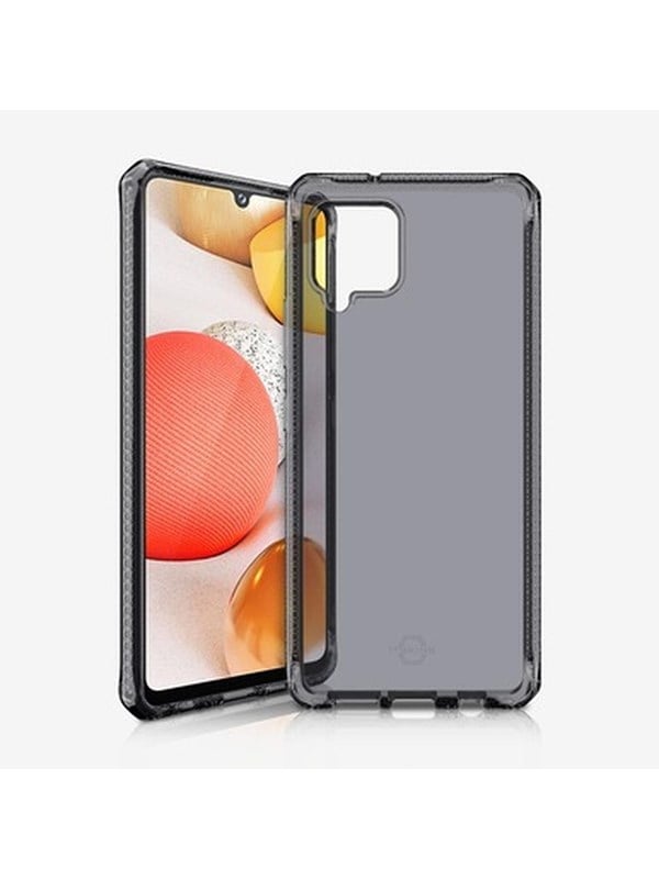 ITSKINS SPECTRUM CLEAR cover for Samsung Galaxy A42®. Smoke