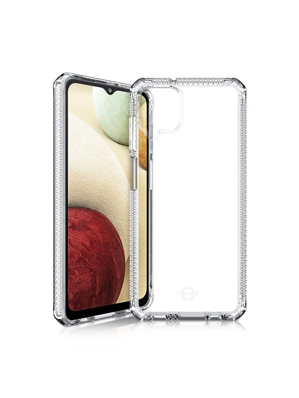 ITSKINS SPECTRUM CLEAR cover for Samsung Galaxy A12 4G / 5G®. Transparent