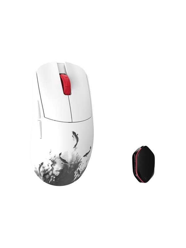 WLMouse Ying 影 Magnesium - Pelihiiri - Optinen - 5 painiketta - Valkoinen