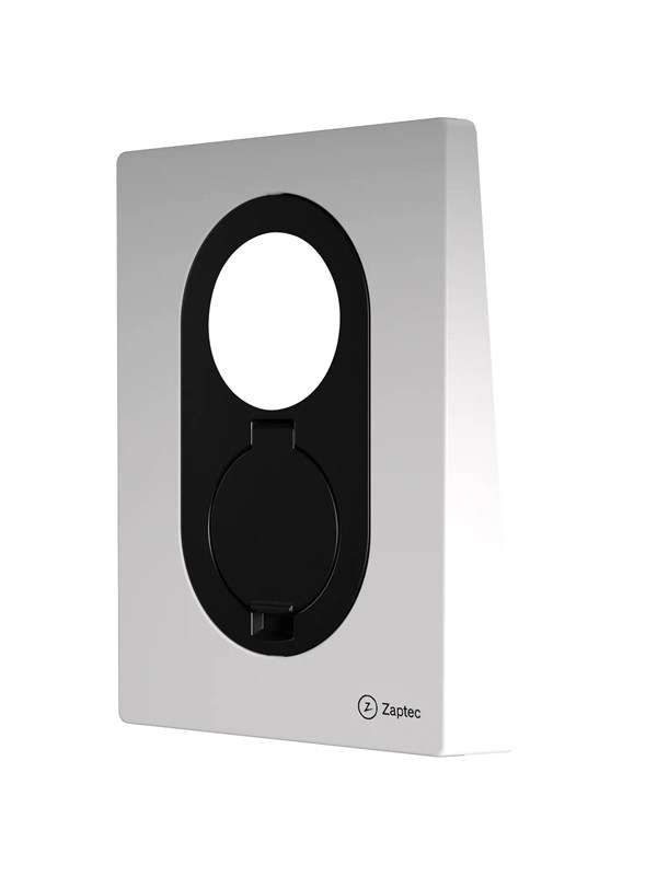 Zaptec GO Front Cover, Cloud white