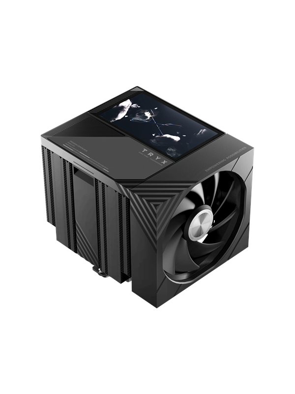 Tryx TURRIS 620 - Black - CPU-ilmajäähdytin - Max 32 dBA