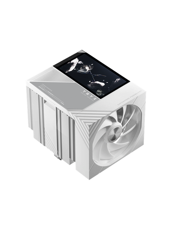 Tryx TURRIS 620 - White - CPU-ilmajäähdytin - Max 32 dBA