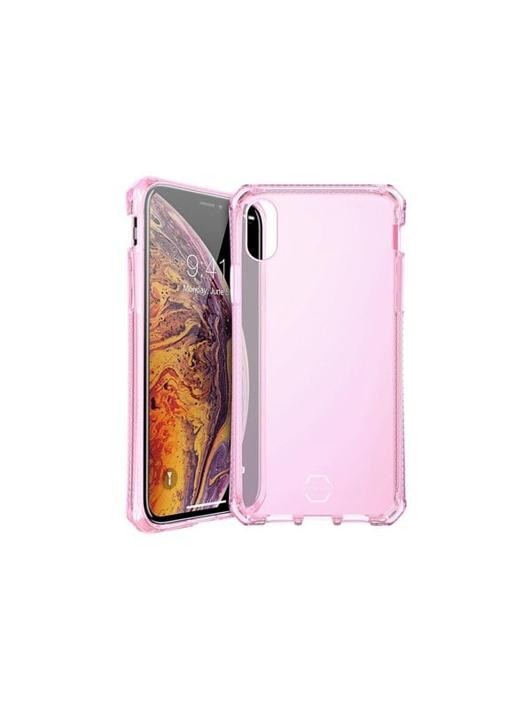 ITSKINS SPECTRUM CLEAR cover for iPhone XS Max®. Pink