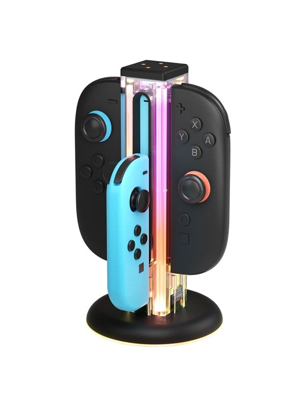 NYXI Zeus Nintendo Switch 1 & 2 Charging station - Wired Charging cable for wireless game controller