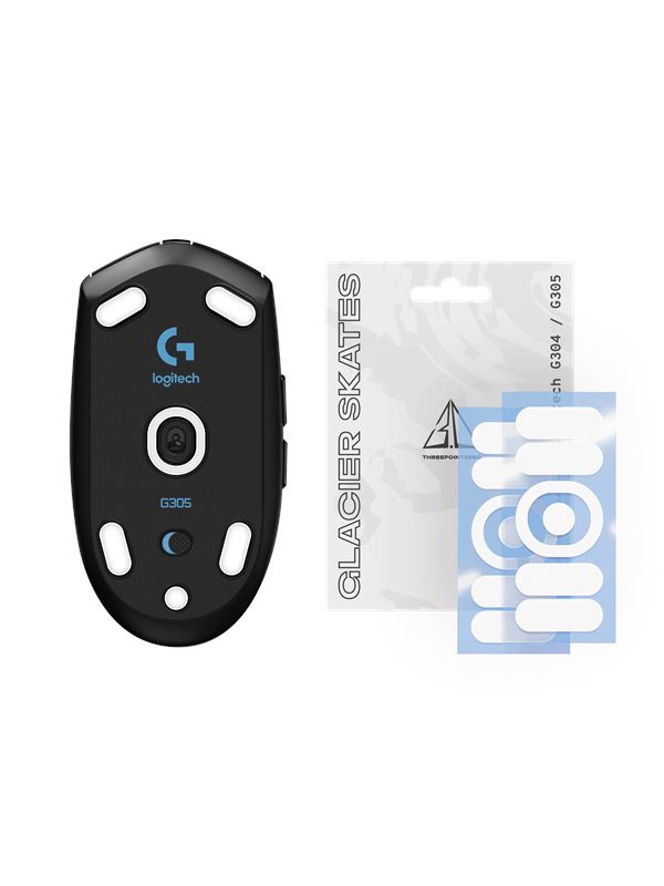 Threepointzero Glacier Skates - for Logitech G305