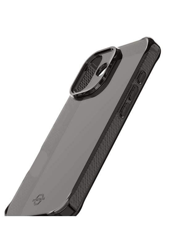ITSKINS SPECTRUM CLEAR cover for iPhone 17®. Smoke
