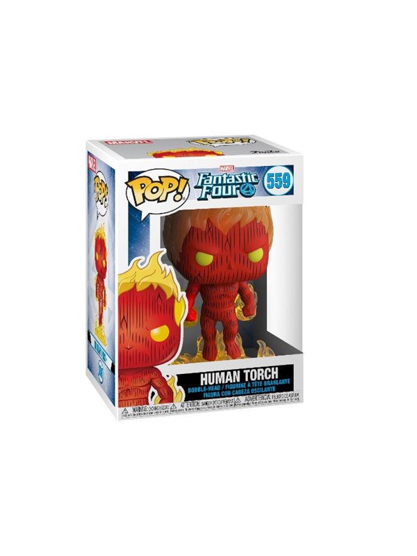 Funko! - Funko POP VINYL Fantastic Four - Human Torch
