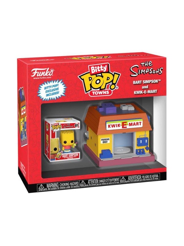 Funko! - Funko Bitty POP Town Simpsons Kwik-E-Mart