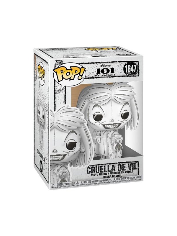 Funko! - Funko POP Vinyl Sketched - Cruella De Vil