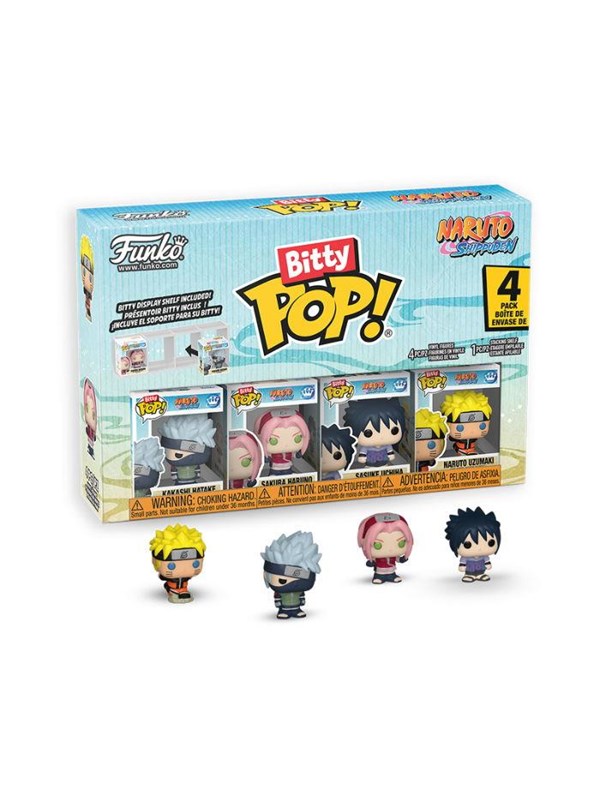 Funko! - Funko Bitty POP 4PK Naruto S Team 7 w/CH