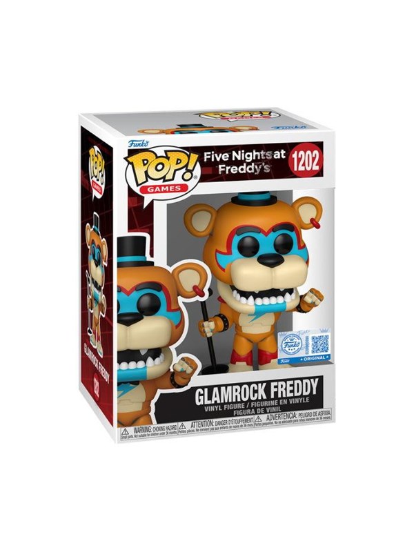 Funko! - Funko POP Vinyl Exclusive FNAF Glamrock Freddy