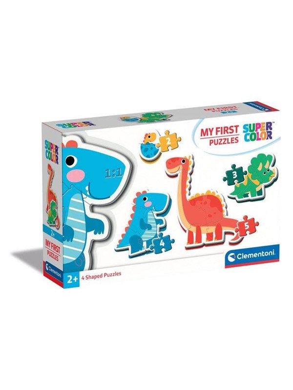 Clementoni Puzzle My first Dinosaurs 2-3-4-5 pieces Lattia
