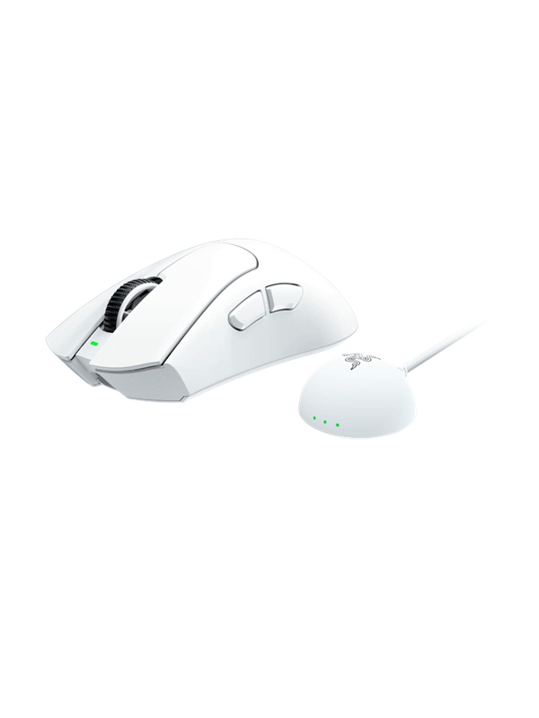 Razer DeathAdder V4 Pro - Pelihiiri - Optinen - 6 painiketta - Valkoinen