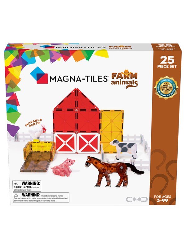 Magna-Tiles Farm 25 Piece Set