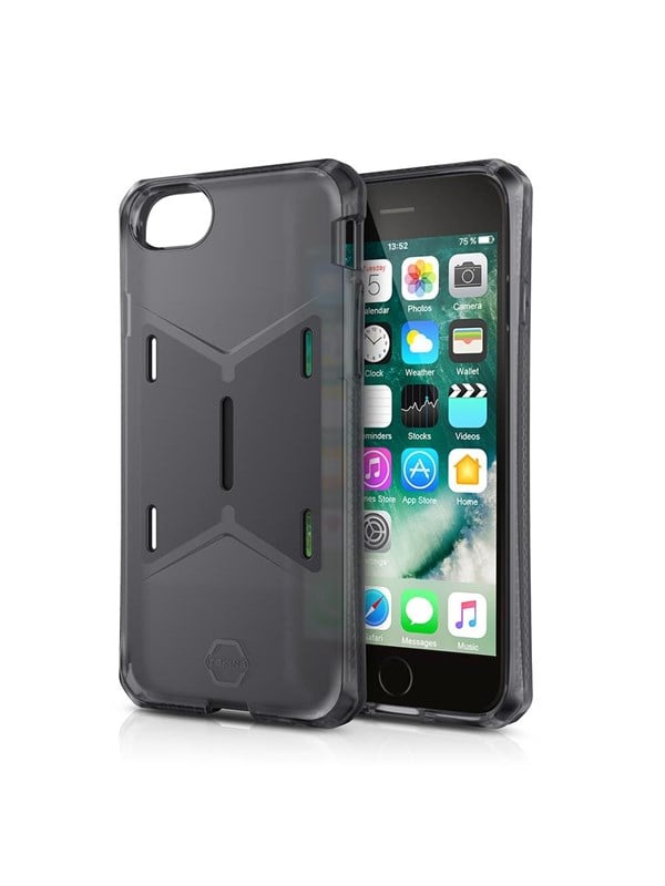 ITSKINS MAGNETA MOUNT cover for iPhone 8 / 7 / 6s / 6® + phone holder for the car. Black