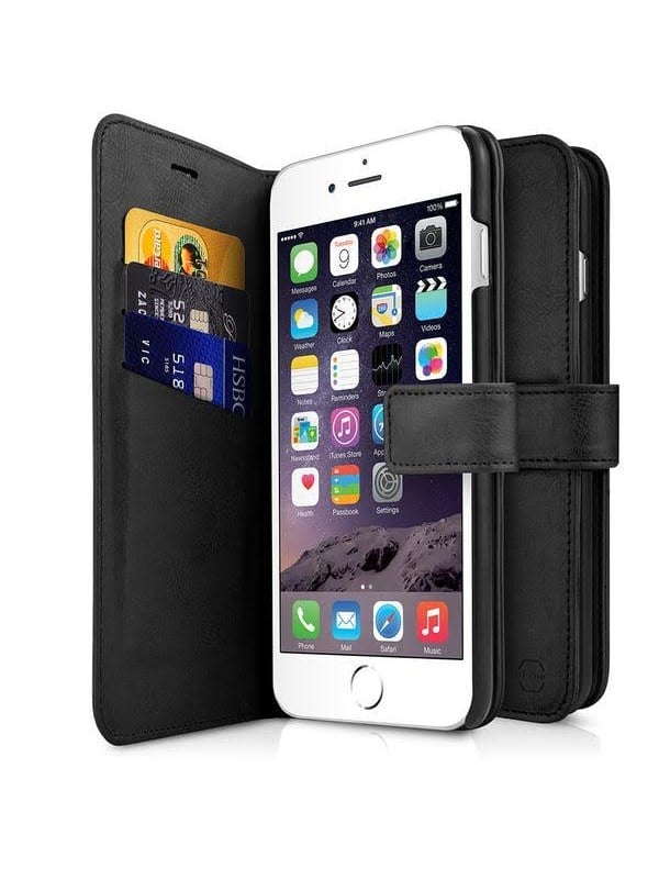 ITSKINS BOOK cover for iPhone 8 / 7 / 6s / 6®. Black