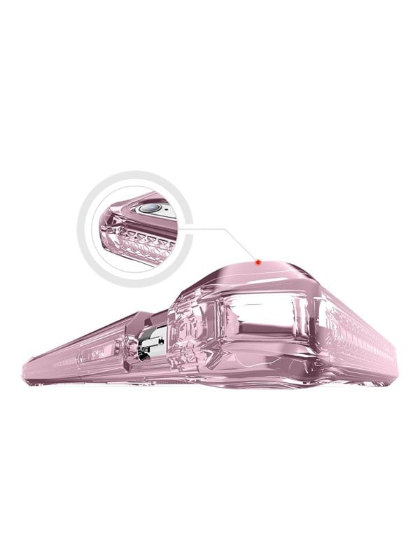 ITSKINS SPECTRUM CLEAR cover for iPhone XR®. Pink