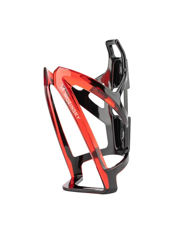 Wozinsky WUR-01BR Bike Bottle Holder Basket - Black and Red