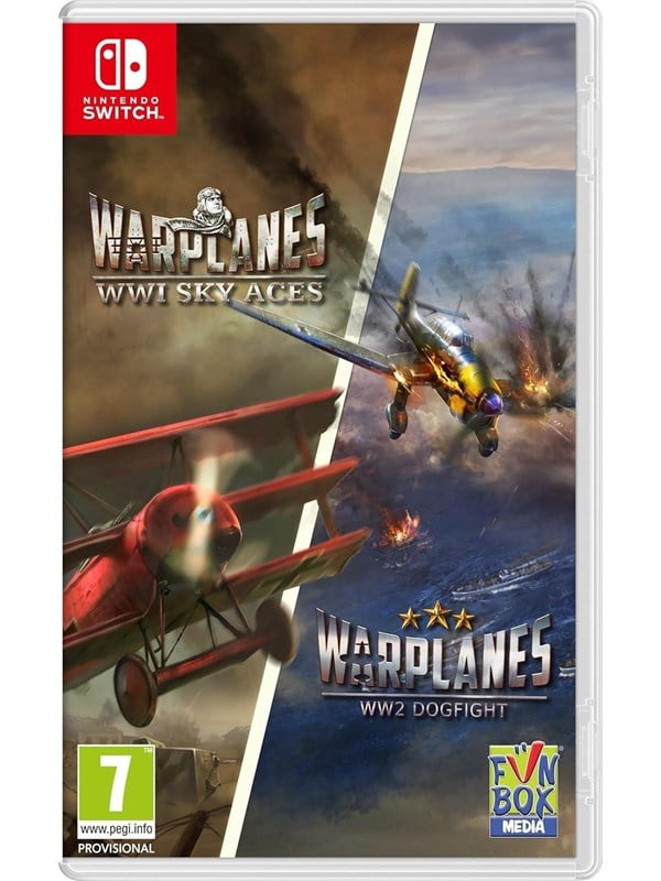 Warplanes: WW1 Sky Aces + WW2 Dogfight - Nintendo Switch - Simulaattori