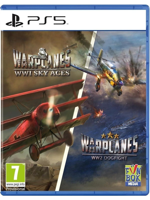 Warplanes: WW1 Sky Aces + WW2 Dogfight - Sony PlayStation 5 - Simulaattori