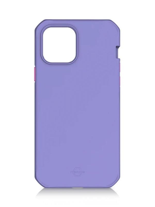 ITSKINS SUPREME R SOLID cover for iPhone 12/12 Pro. Purple