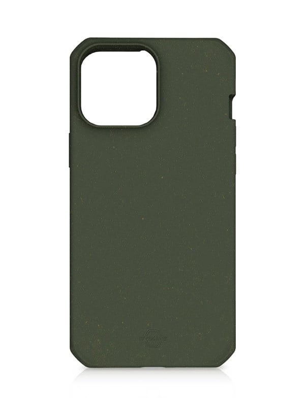 ITSKINS FERONIABIO cover for iPhone 14 Pro Max®. Kaki Green