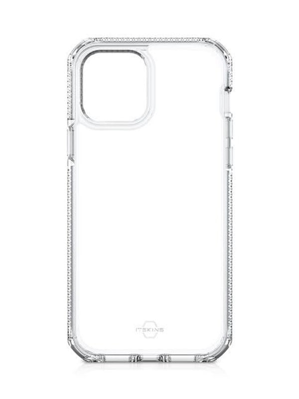 ITSKINS SUPREME CLEAR cover for iPhone 12 Pro Max®. White and transparent