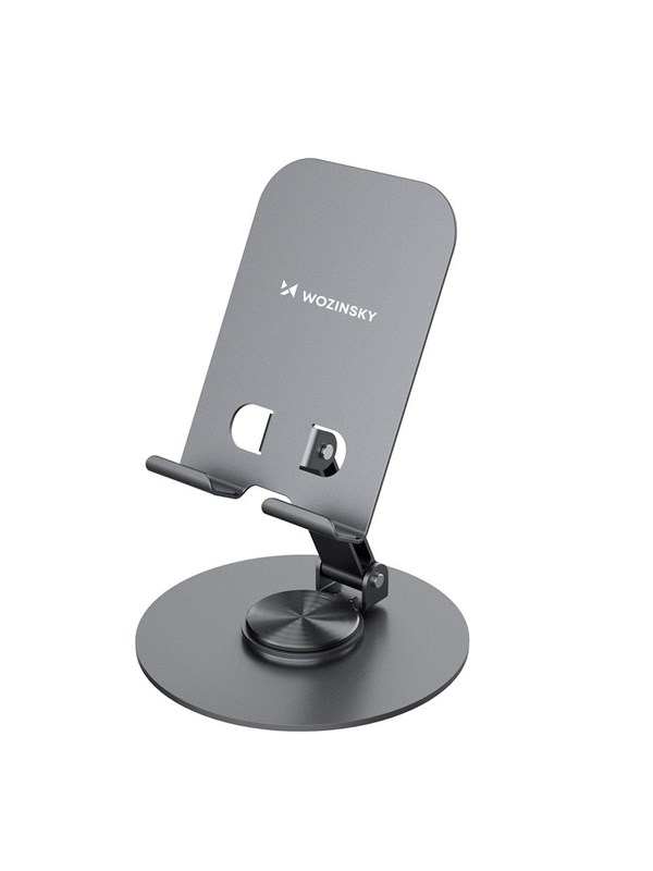 Wozinsky WPT-K95 swivel stand for phone and tablet - gray