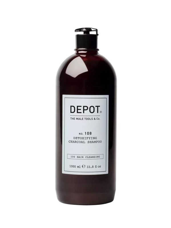 Depot 100 Hair Cleansing No. 108 Charcoal Shampoo 1000 ml