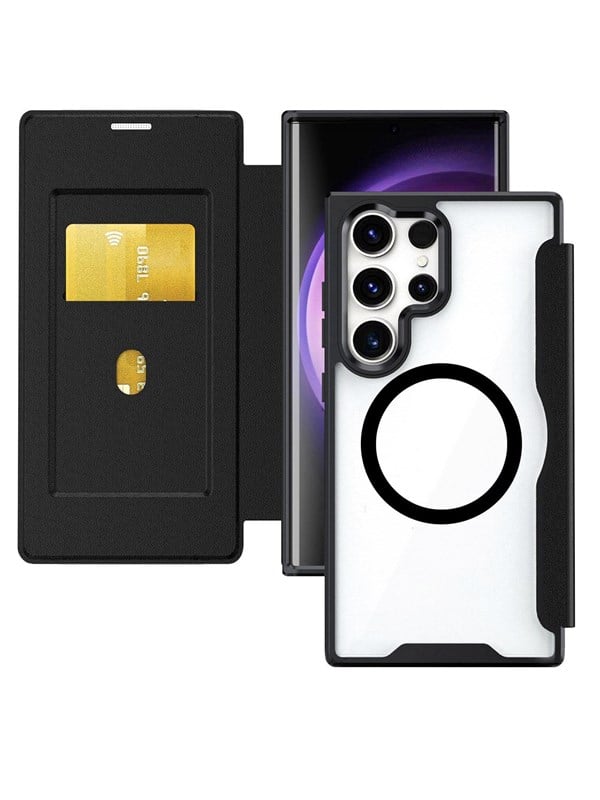 4smarts Samsung Galaxy S26 Ultra Urban Pro Flipcase Qi2 ready black