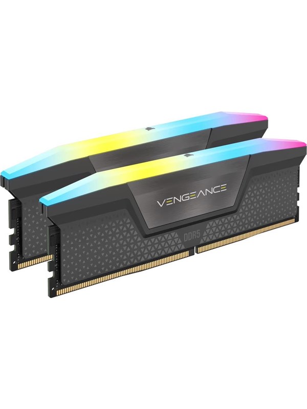 Corsair Vengeance DDR5-5200 - 16GB - CL40 - Dual Channel (2 pcs) - AMD EXPO & Intel XMP - Harmaa