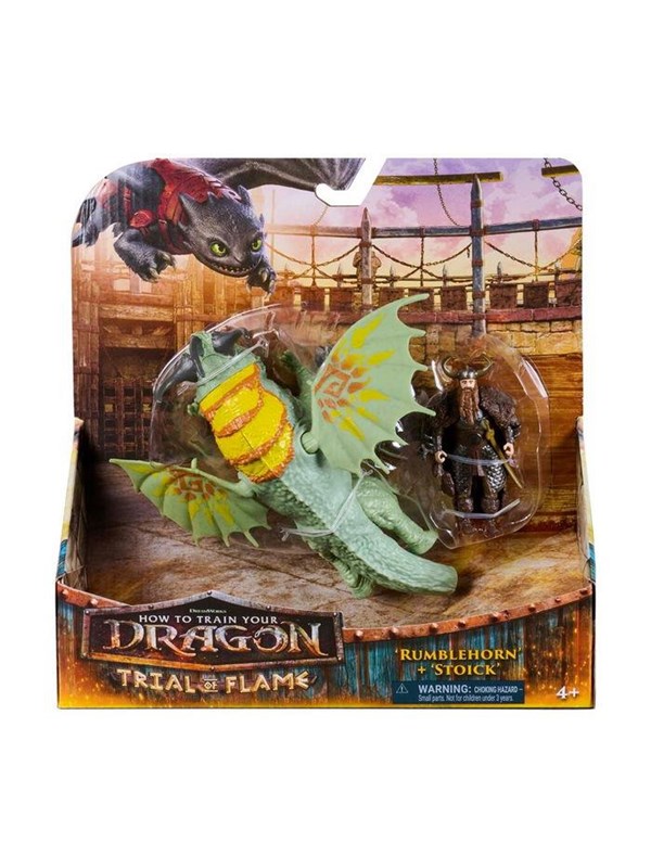 Disney Viking & Dragon-Rumblehorn & Stoick