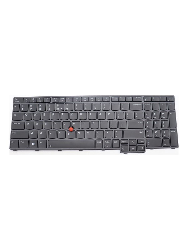 Lenovo 5N21K05177 laptop spare part - Kannettavan tietokoneen näppäimistö - vaihtoon - Englanti - Musta