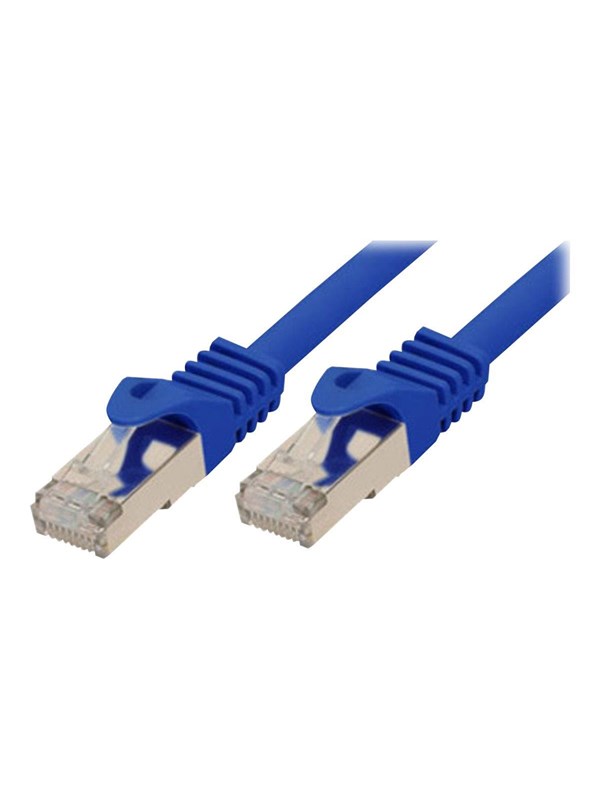 SCONN Shiverpeaks BASIC-S patch cable - 1 m - blue - Sininen - 1m