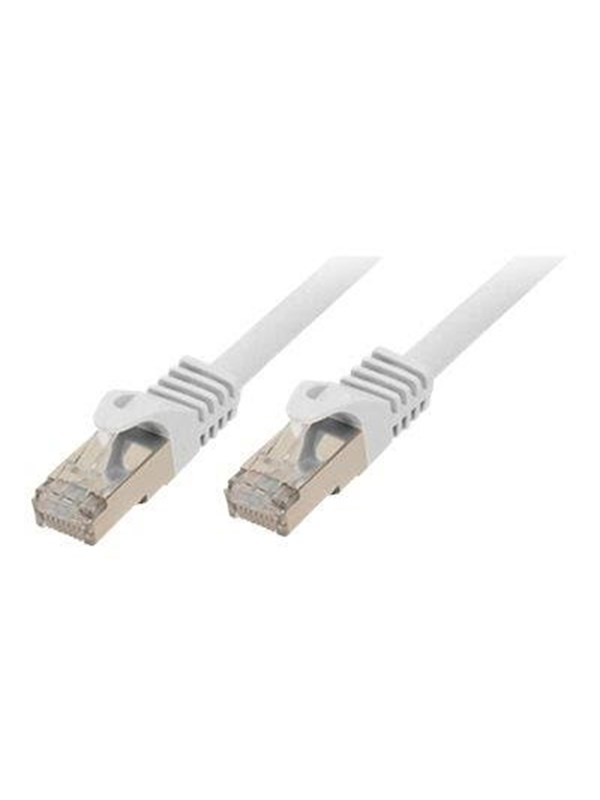 SCONN Shiverpeaks BASIC-S patch cable - 2 m - white - Valkoinen - 2m