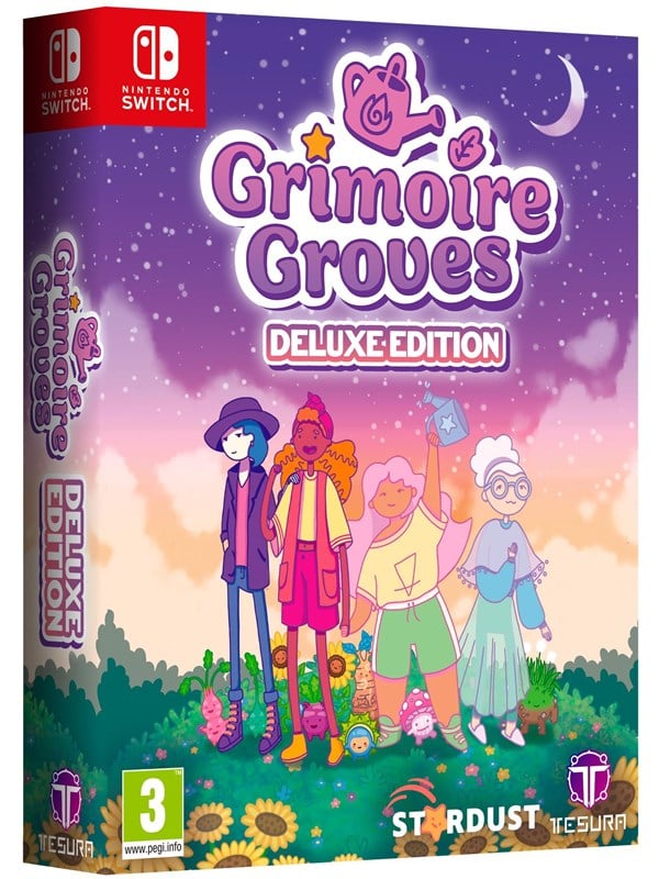 Grimoire Groves (Deluxe Edition) - Nintendo Switch - Toiminta/Seikkailu
